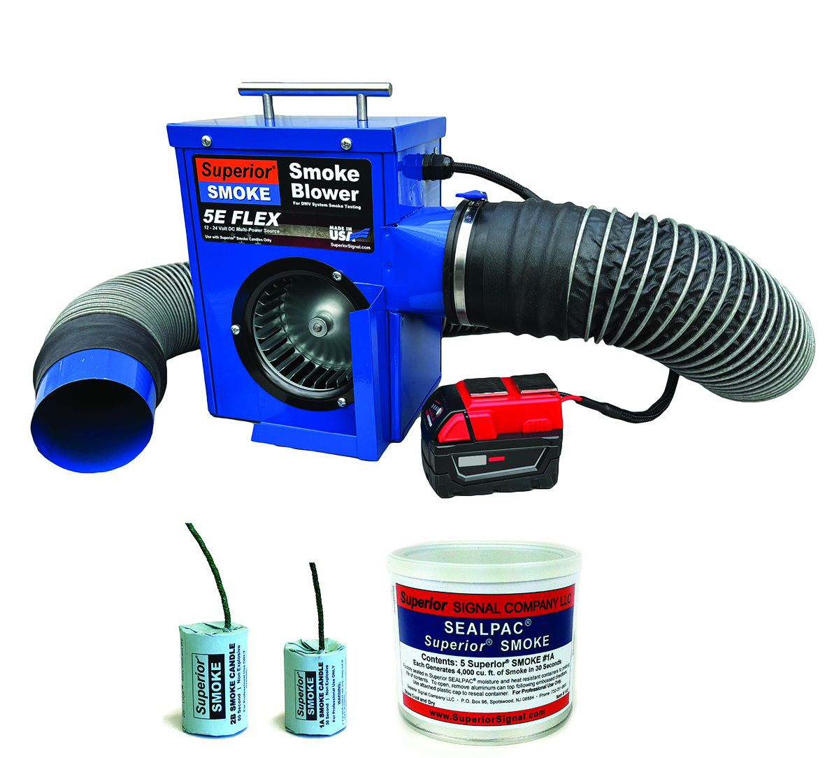 5e flex smoke blower 3 candles 1
