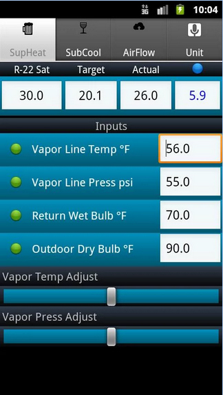 HVAC Buddy: This friendly app from developer PowerTrade Services includes everything you need to calculate and perform on-the-job diagnostics. Several pages of step-by-step instructions walk you through the how-tos of this handy app. This mobile toolkit is an HVAC technician’s dream — it lets you enter refrigerant, temperatures and pressures, then create customized system status reports.