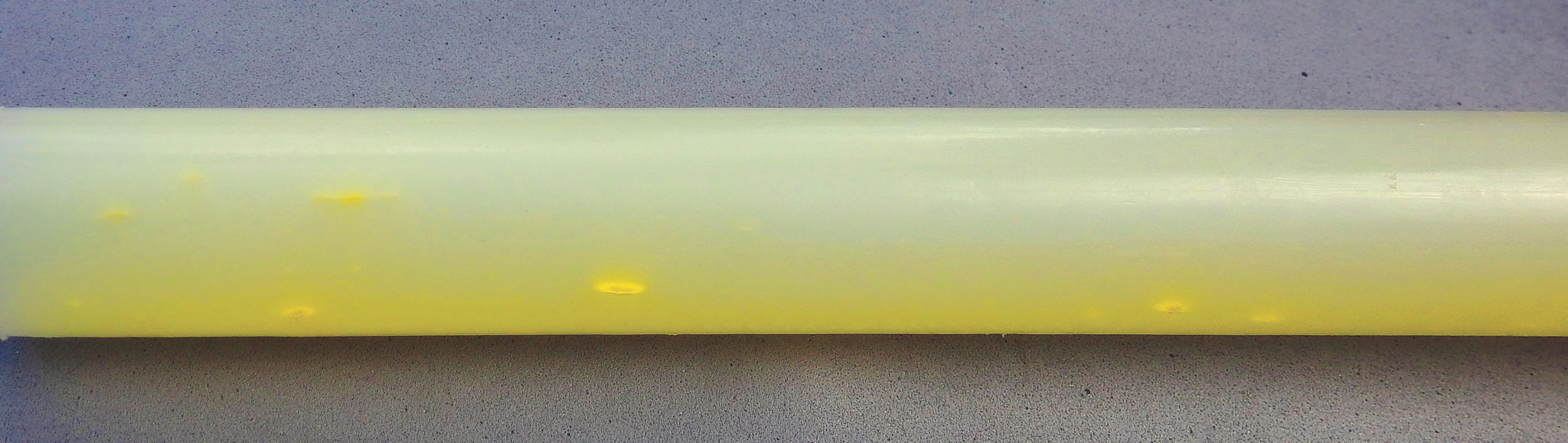 Pipe failure due to disinfectant