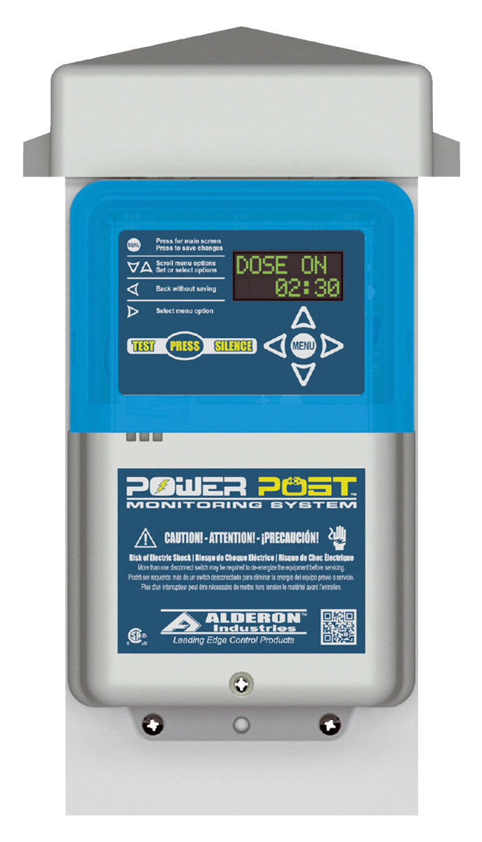 Alderon industries power post control panel