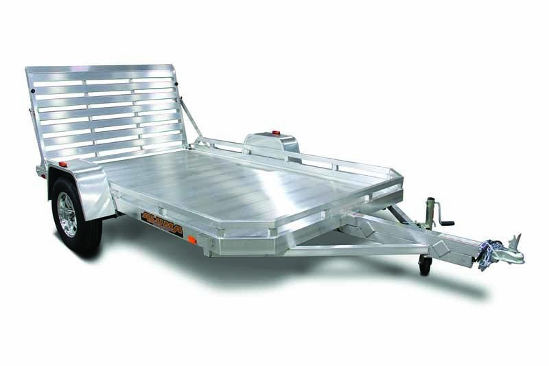 Aluma flatbed utility trailer