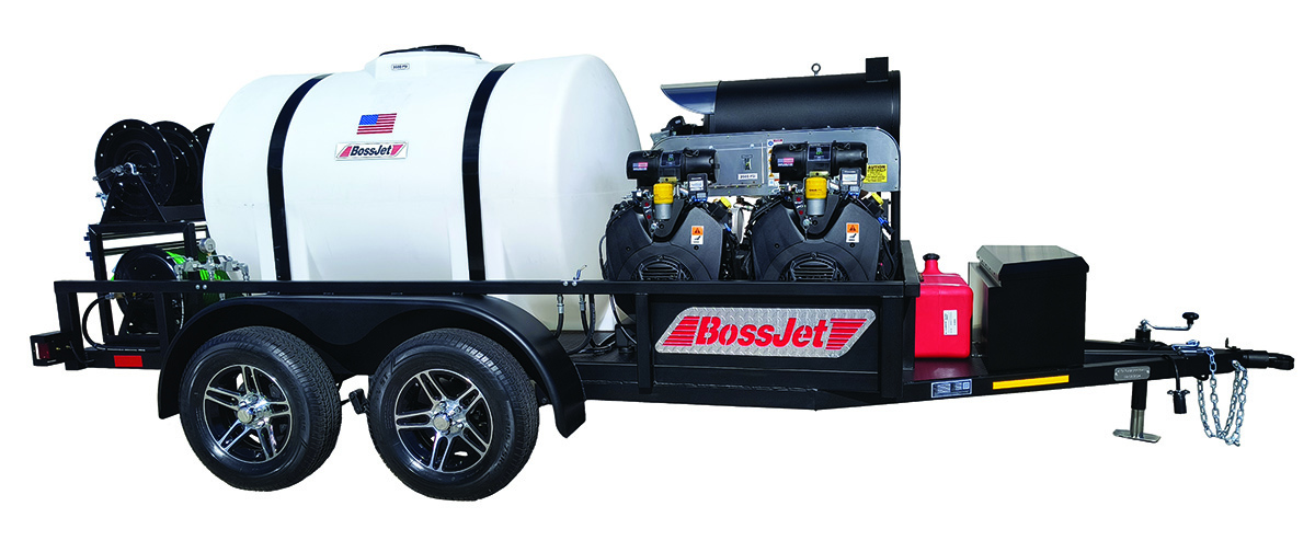 Amazing machinery bossjet max hot water
