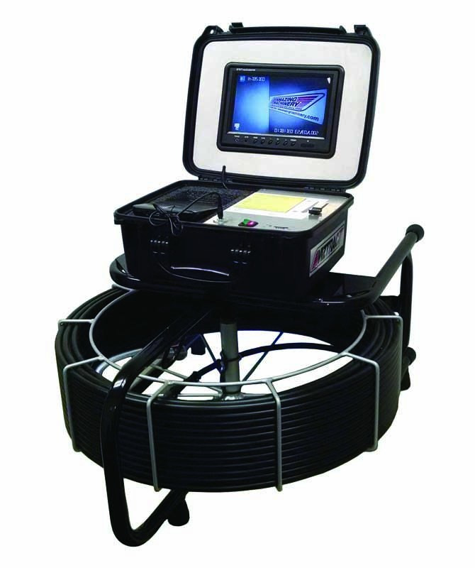 Drainline Inspection - Amazing Machinery Viztrac Max