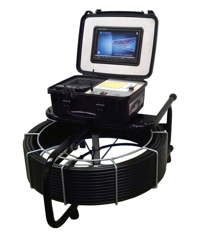 Drainline TV Inspection Cameras - Amazing Machinery Viztrac Max