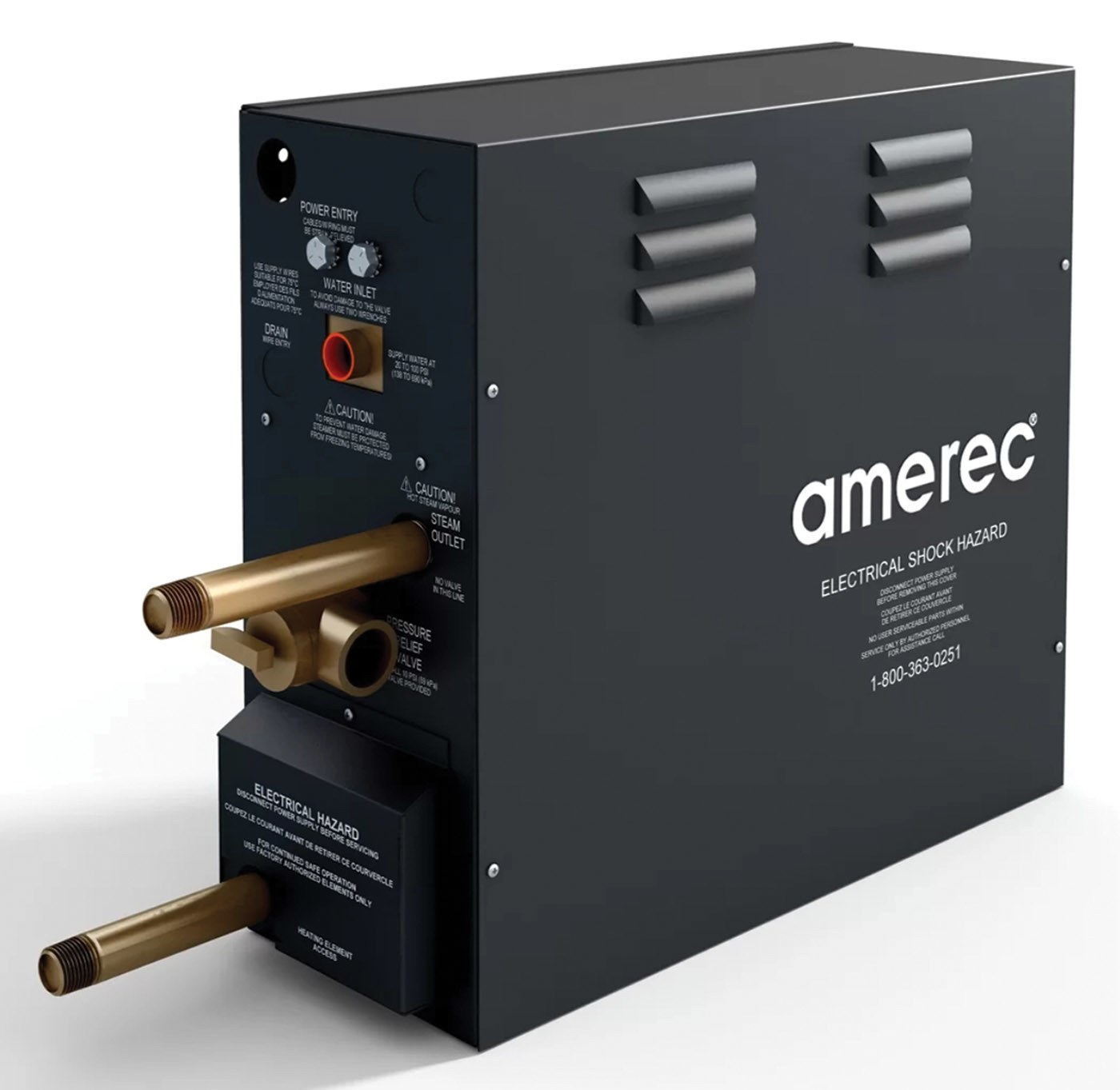 Steam Bath Generators - Amerec Steam and Sauna AK Series