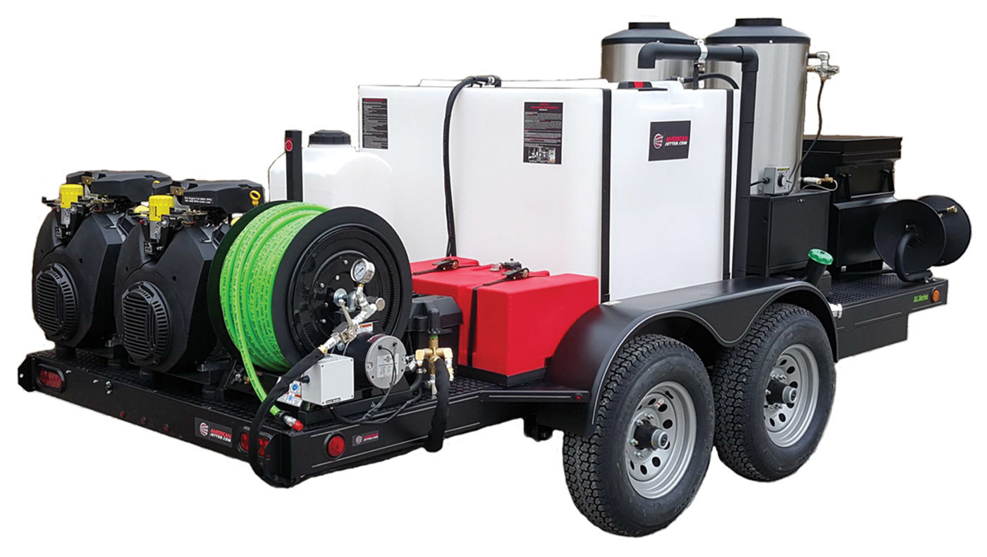 Trailer Jetters - American Jetter 51 Series Hot Jetter