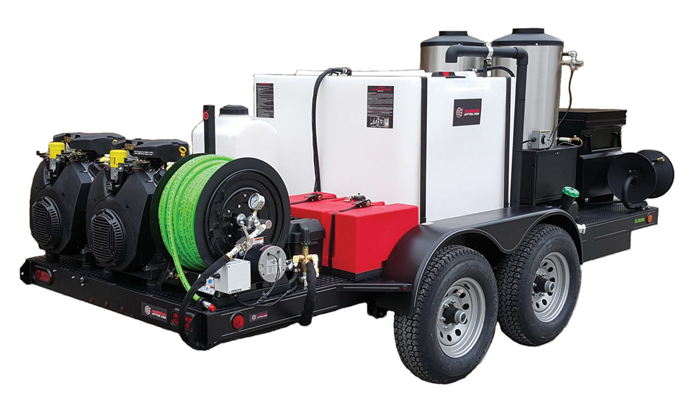 Trailer Jetters - American Jetter 51T Series Hot Jetter