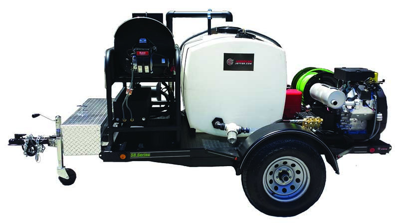 Trailer/Truck Jetters - American Jetter 58 Series Hot Jet
