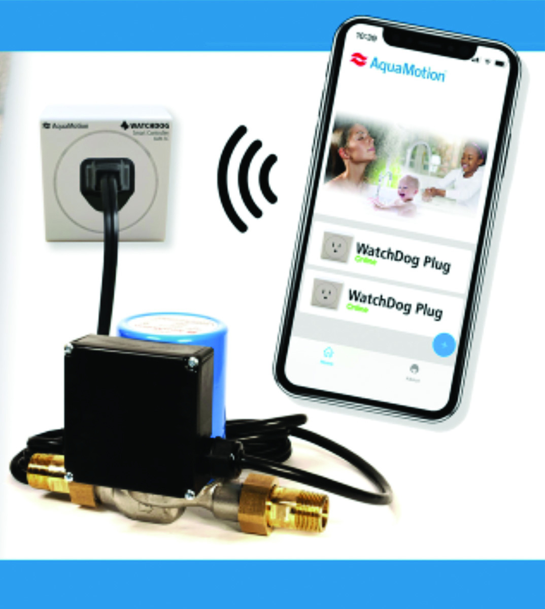 Aquamotion hot water recirculation kit
