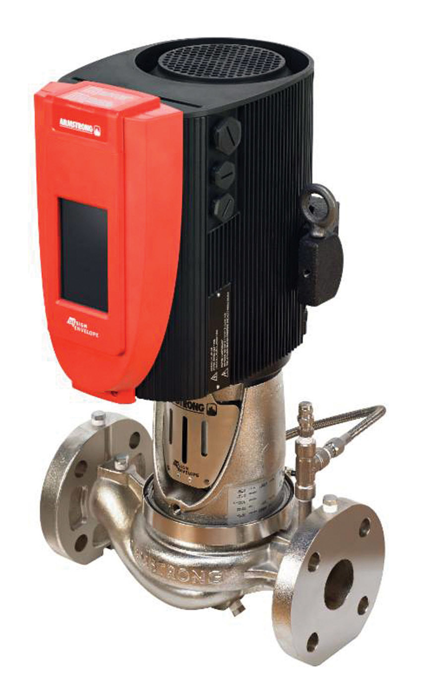 Armstrong Fluid Technology stainless steel vertical inline pump