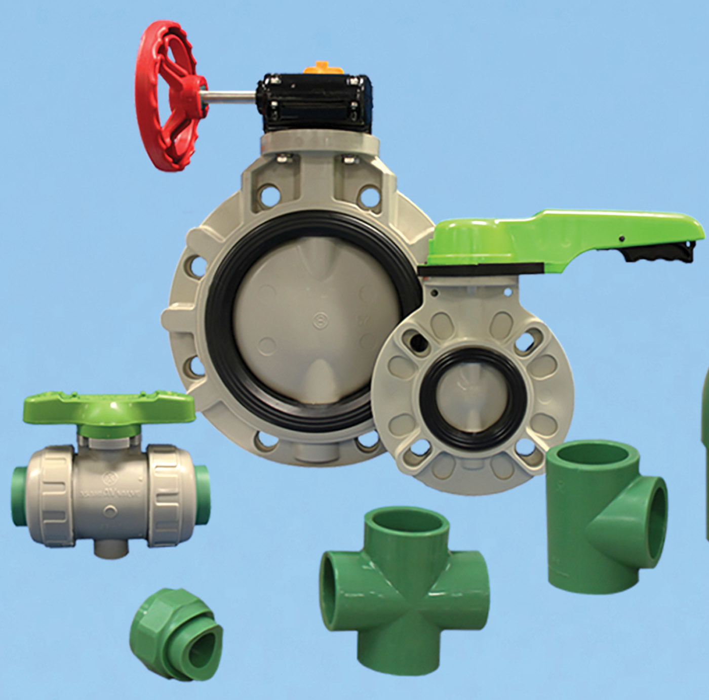 Asahiamerica type 57at butterfly valve