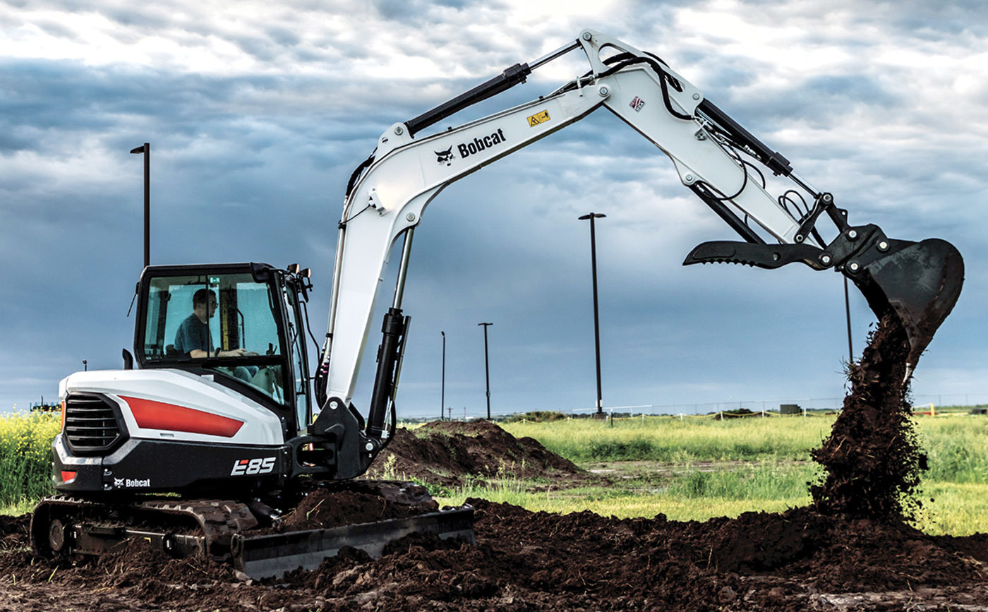 Excavating - Bobcat R-Series E85