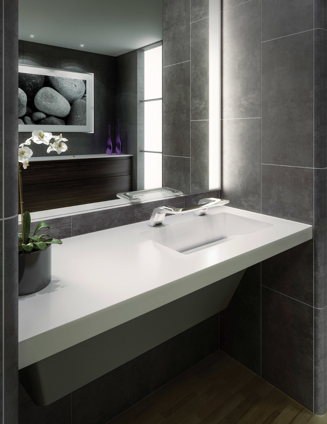 Bradley Corp. OmniDeck with WashBar