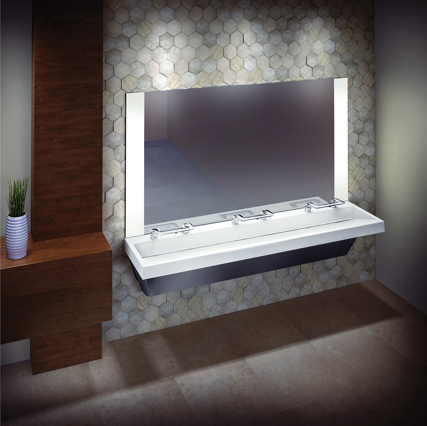 Bradley Corp. Verge with WashBar