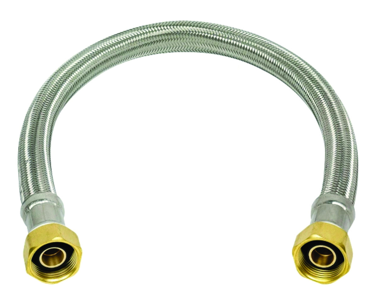Brasscraft stainless steel braided water heater connectors
