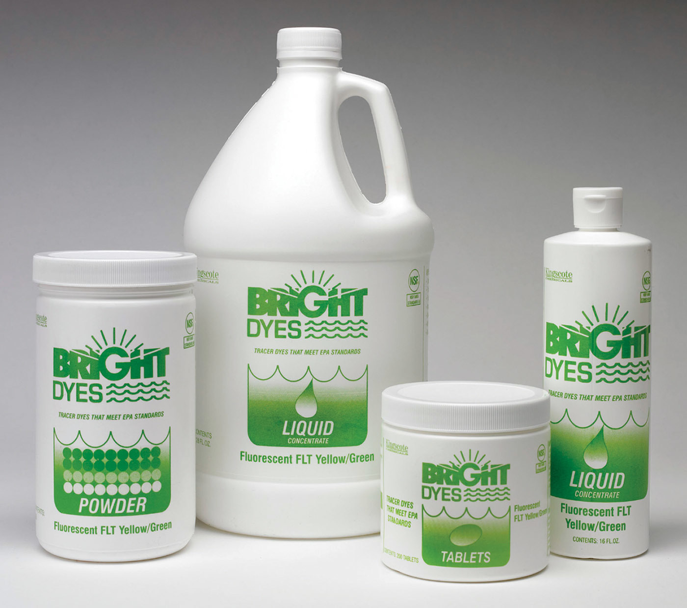 Dye - BRIGHT DYES - Division of Kingscote Chemicals inspection dye