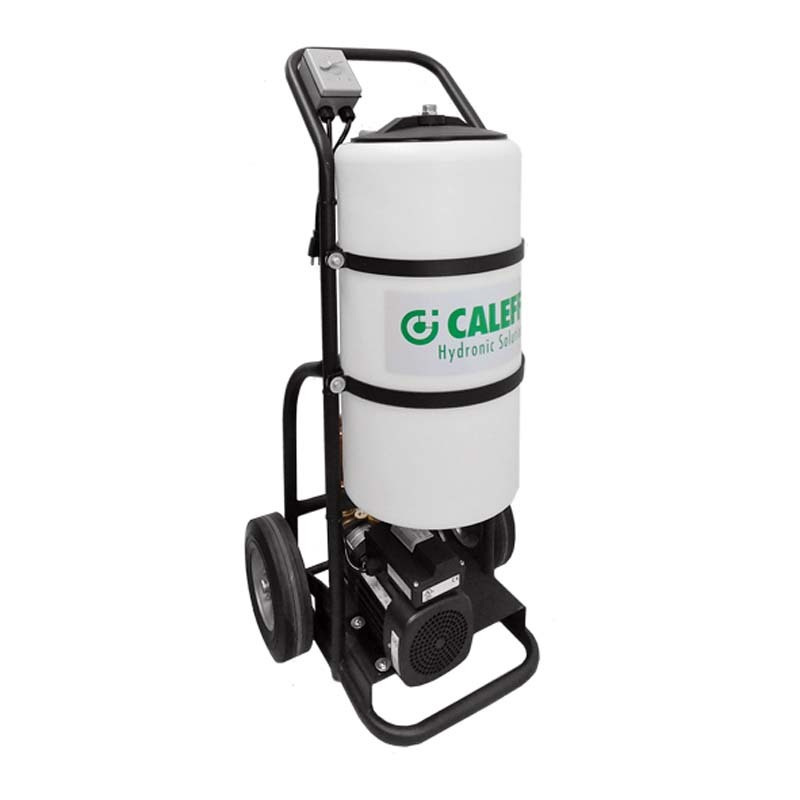 Caleffi fill and flush pump cart