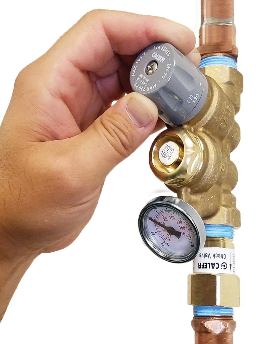 Caleffi North America 116 Series THERMOSETTER