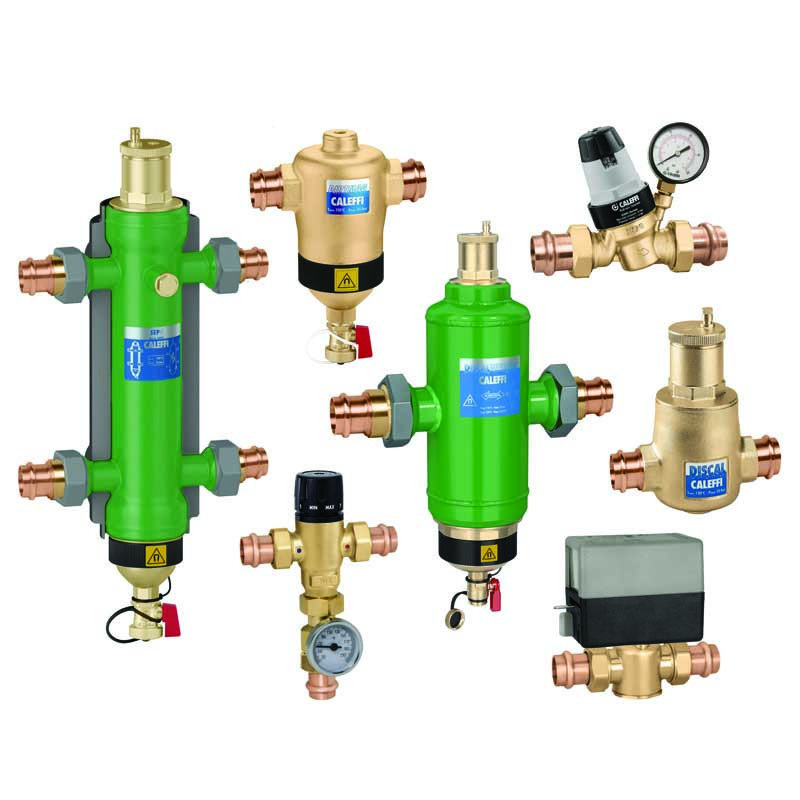 Caleffi leak detection press fittings