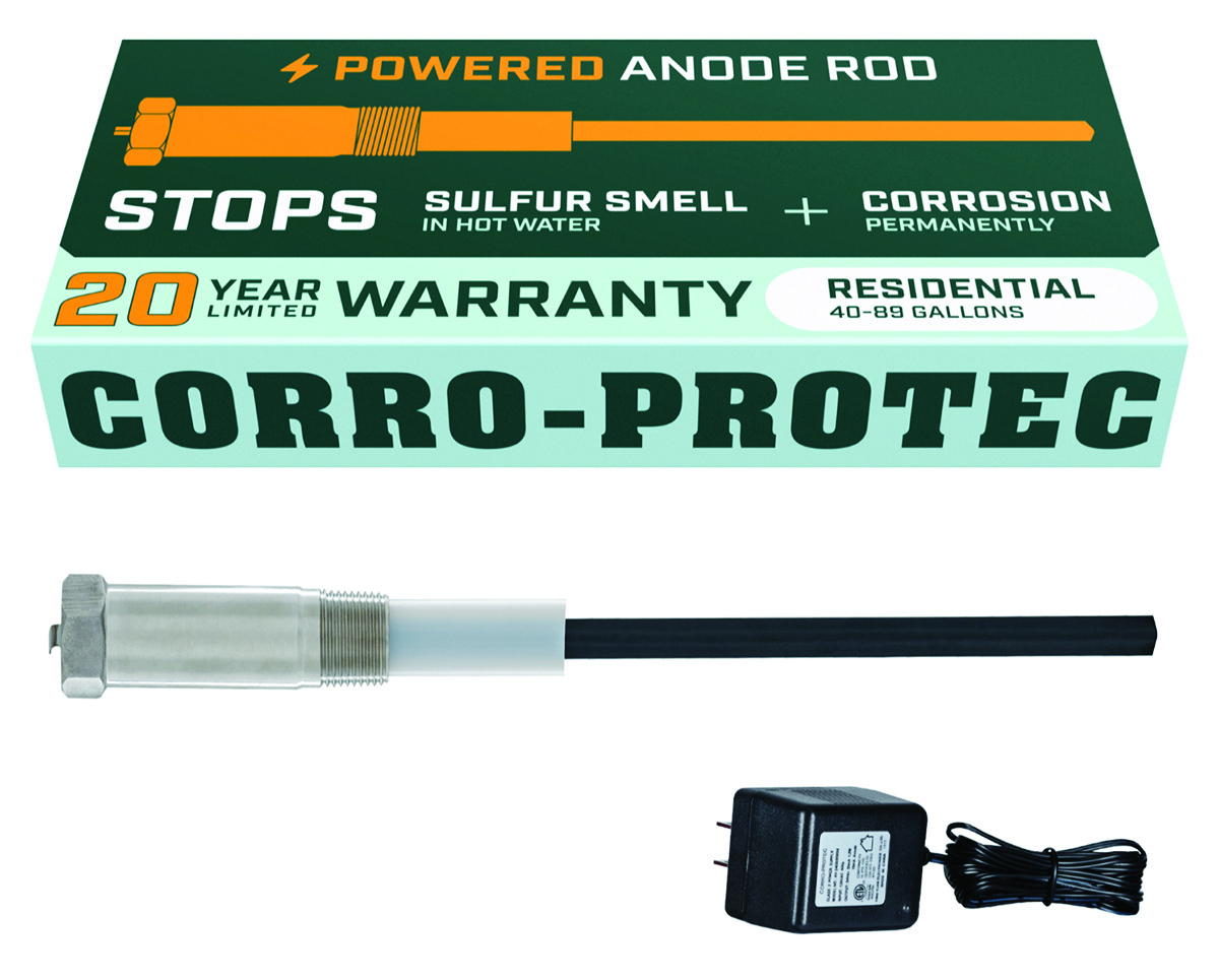 Corro protec powered anode rod