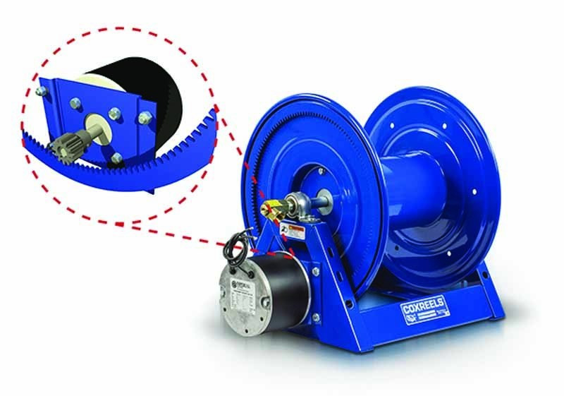 COXREELS motorized hose reels