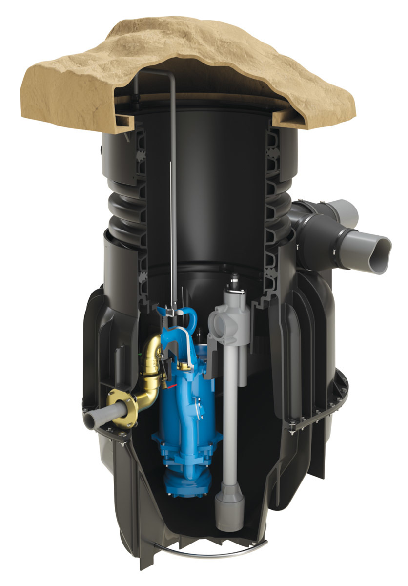 Crane pumps systems barnes pressure sewer ecotran
