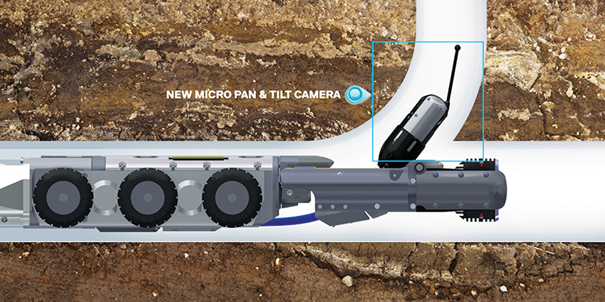 Cues micro pan and tilt camera