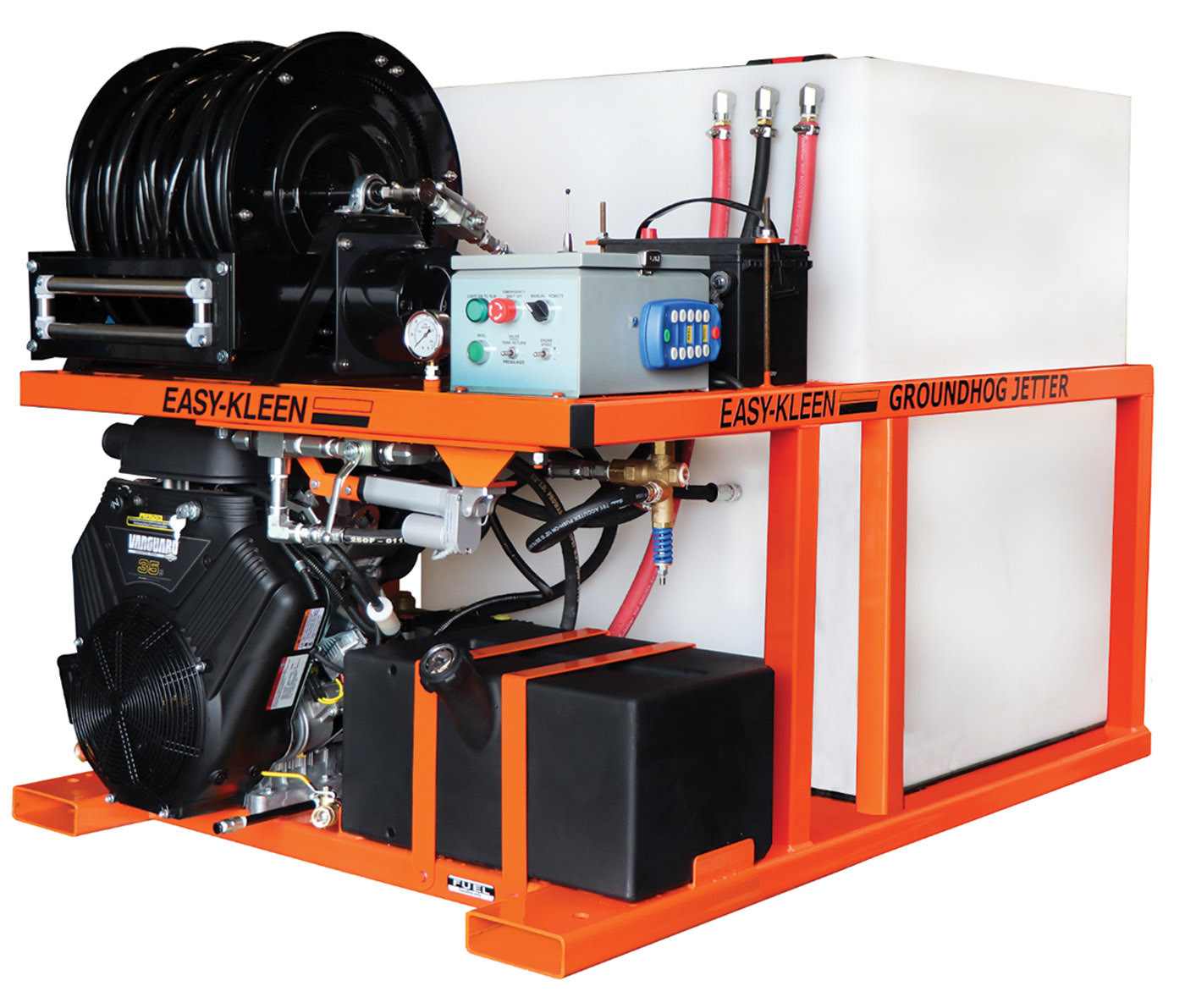 Trailer Jetters - Easy-Kleen Pressure Systems Groundhog Jetter