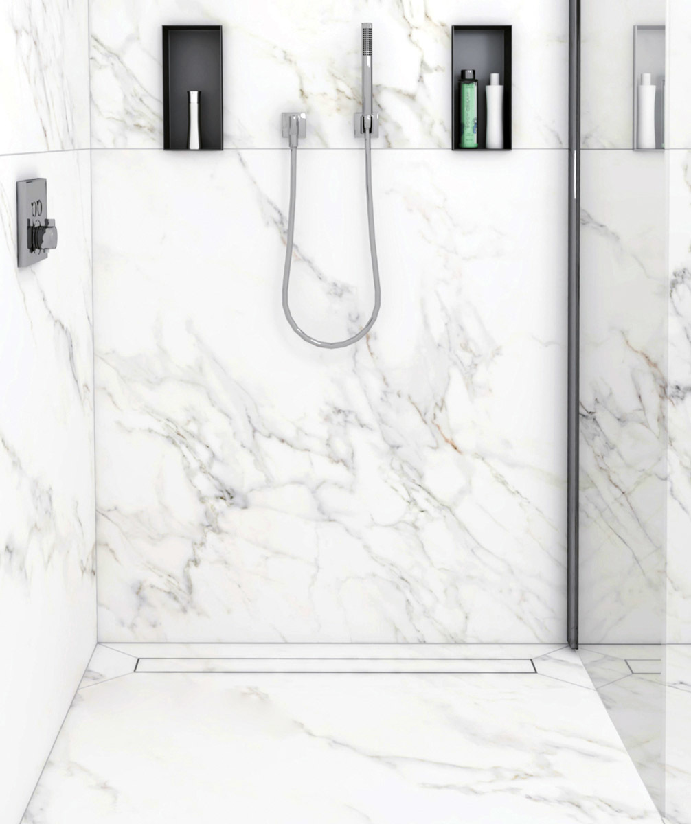 Easy sanitary solutions easy drain modulo stone