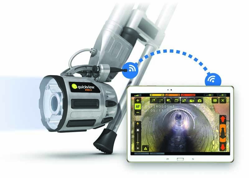 Envirosight cable-free inspection camera