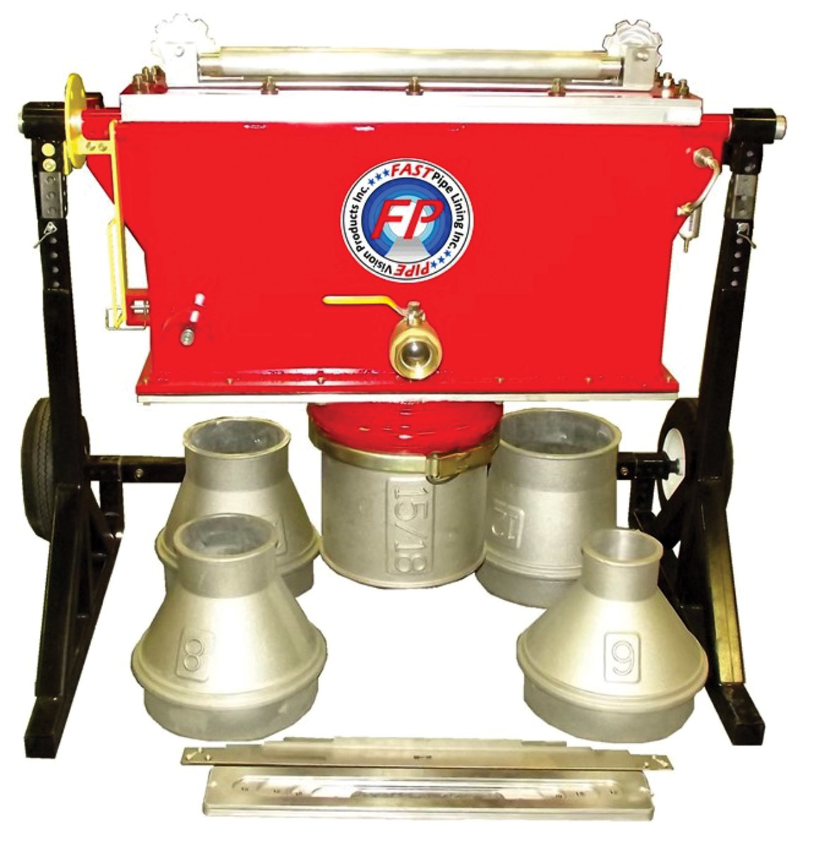 Fast pipe lining air inverter