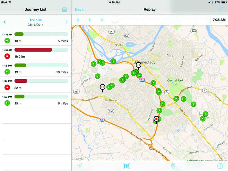 GPS Tracking - Fleetmatics Reveal