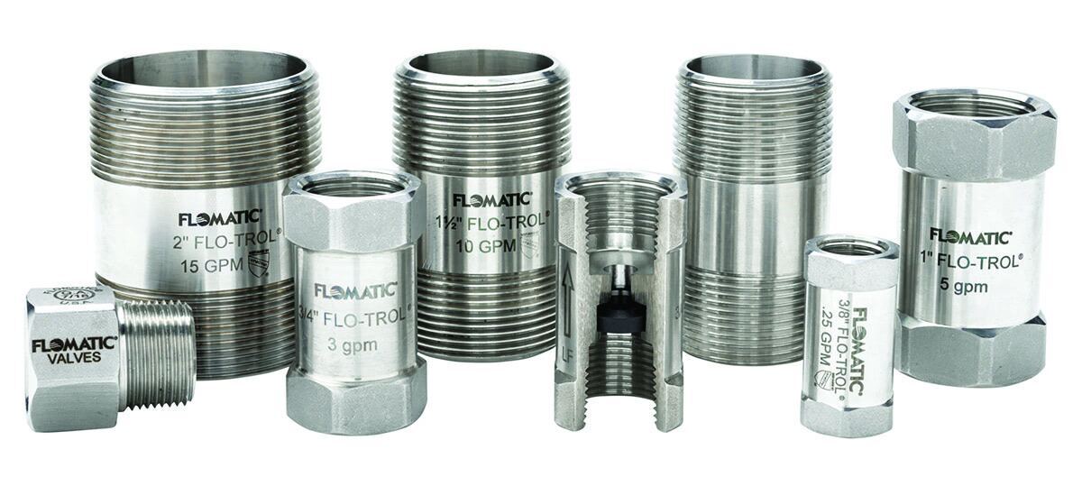 Flomatic valves flo trol flow regulators