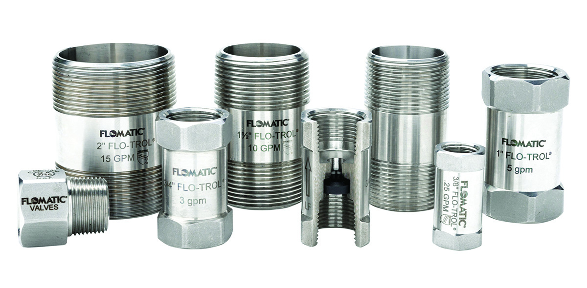 Flomatic valves flo trol flow regulators