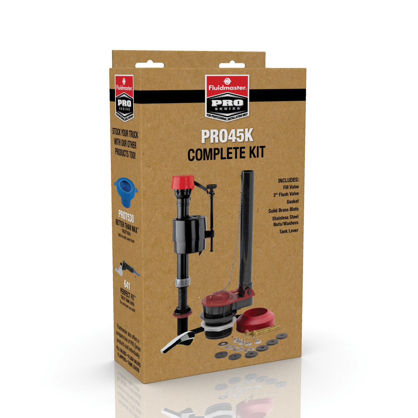 Fluidmaster PRO45K Plumber Kit for toilet tanks