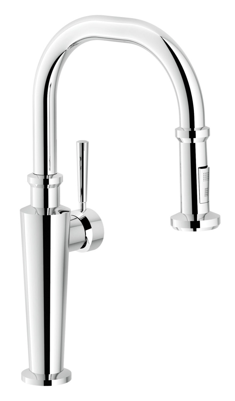 Fixtures - Franke Kitchen Systems Absinthe pull-down faucet