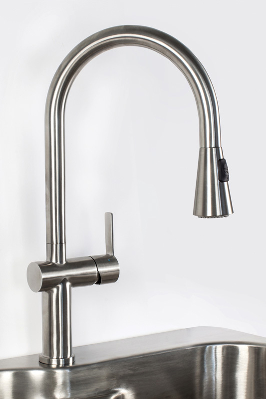 Faucets - Franke Kitchen Systems Bern Pulldown Faucet