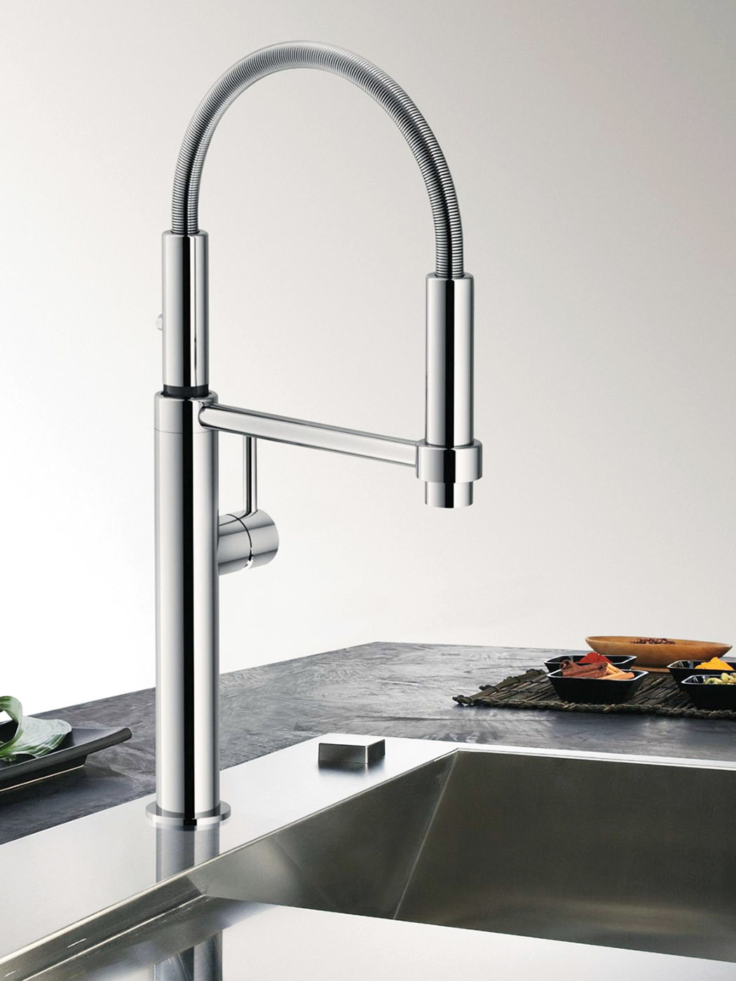 Faucets - Franke Kitchen Systems Pescara Semi-Proa