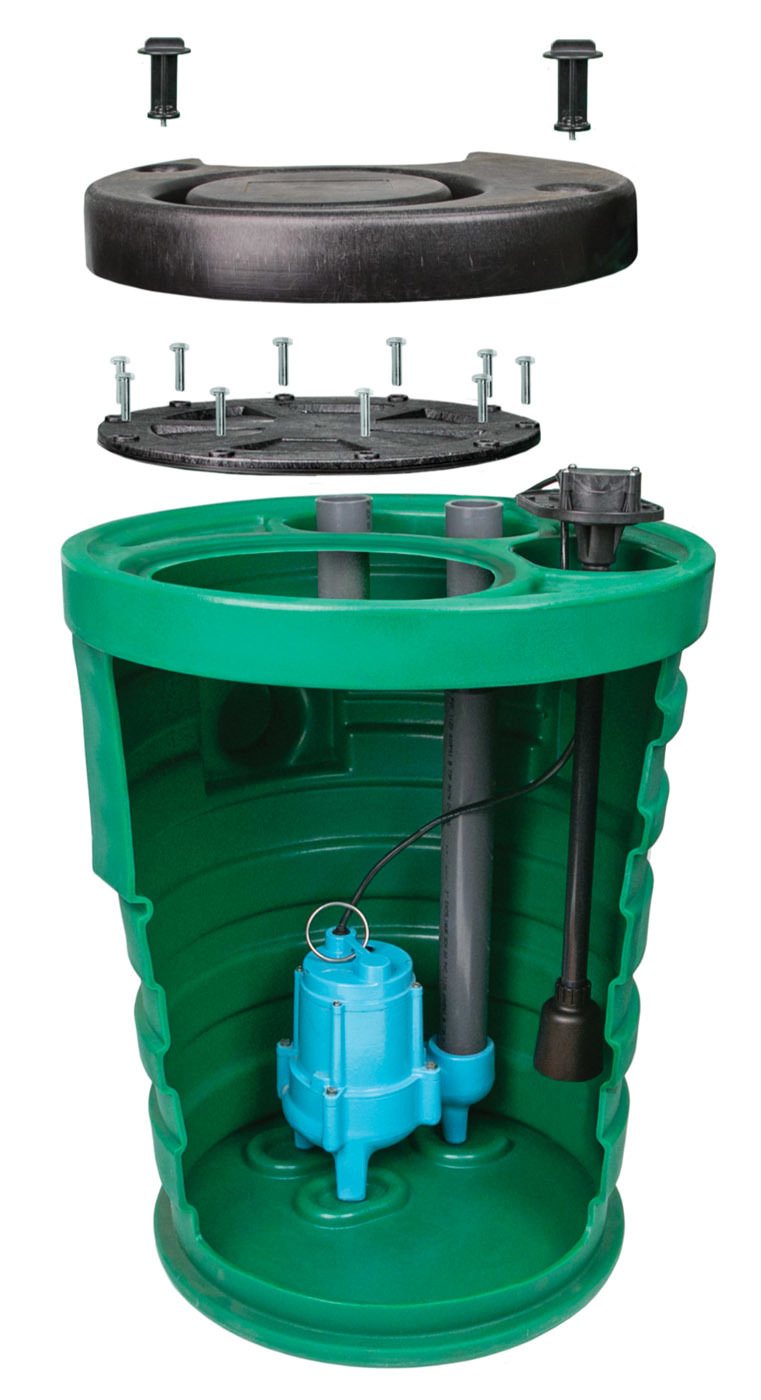 Pumps - Franklin Electric Little Giant Pit+Plus basin