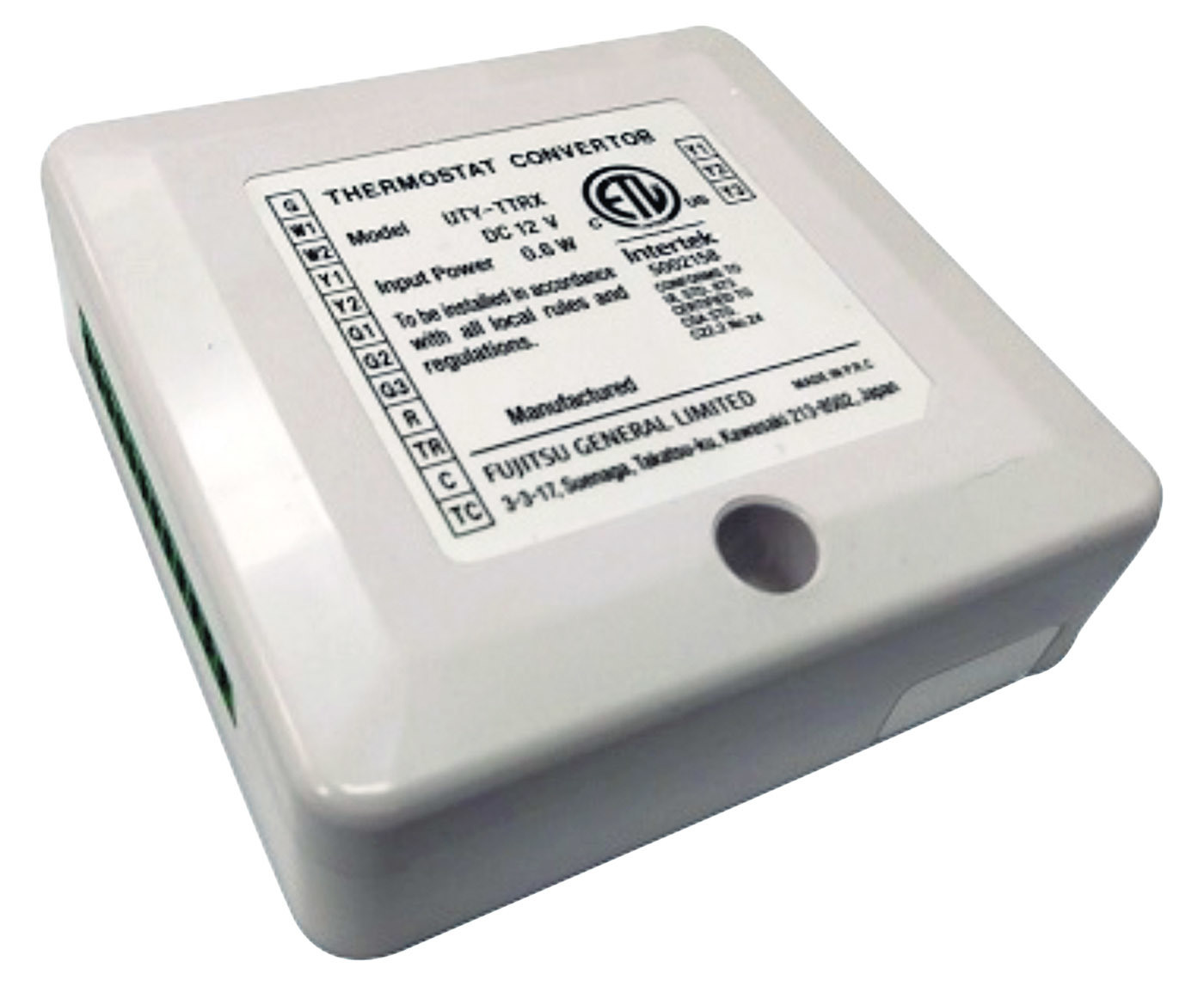 Thermostat - Fujitsu General America UTY-TTRX Thermostat Converter