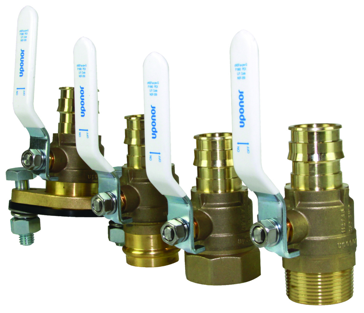 Gf business flow solutions propex lead free brass transition ball valves