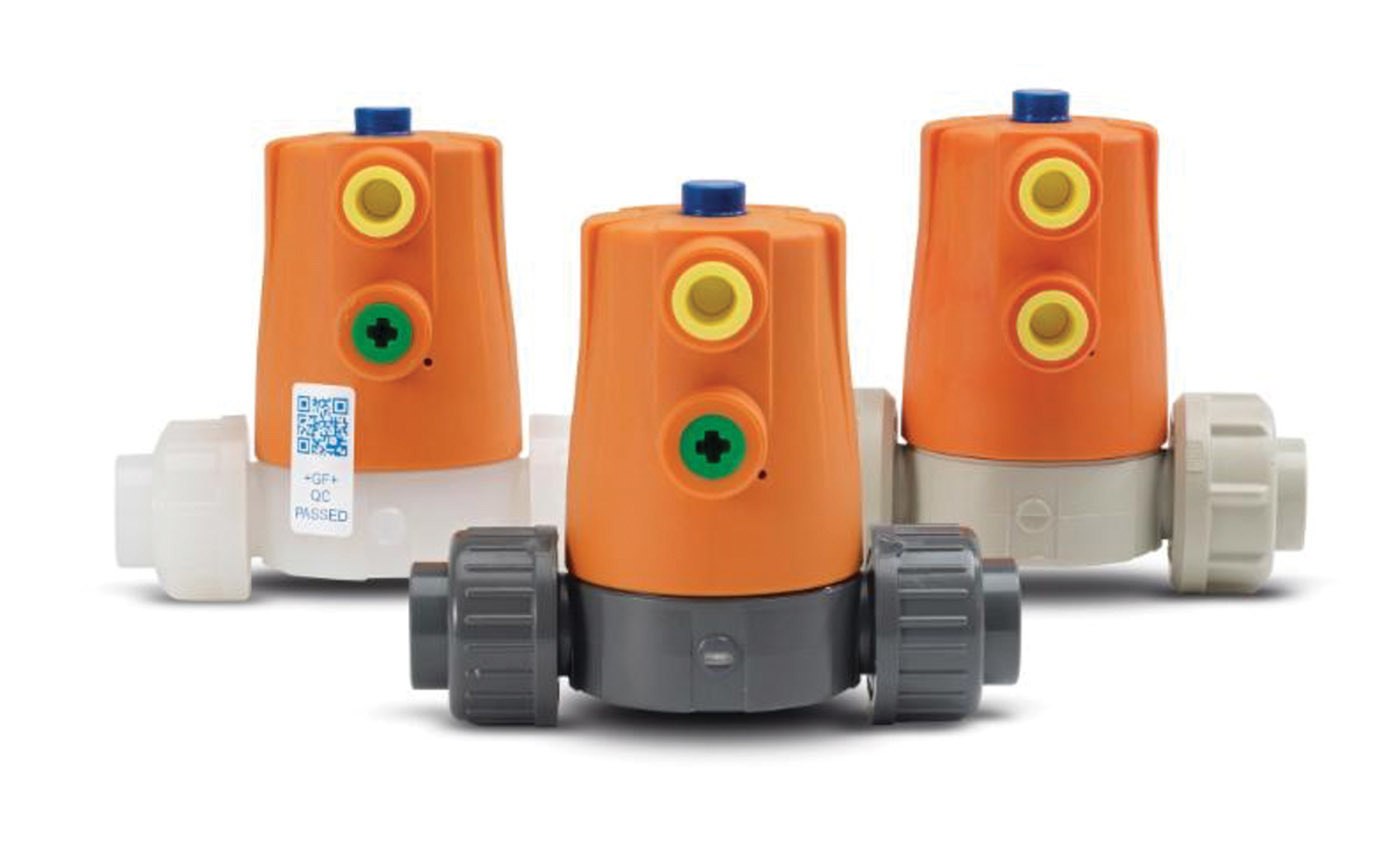 Controls/Control Panels - GF Piping Systems Type 604/605 Pneumatically Actuated Dosing Valve