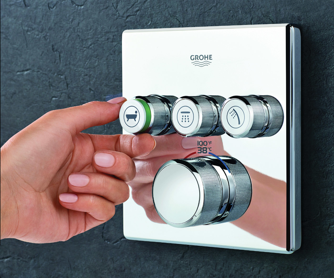 Plumbing Fixtures - GROHE Grohtherm SmartControl