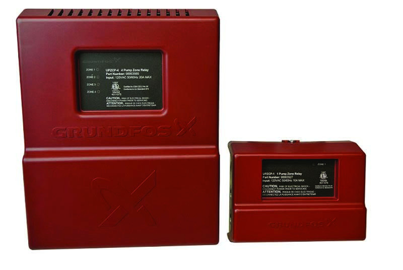 Grundfos UPZC Series expandable hydronic zone controls