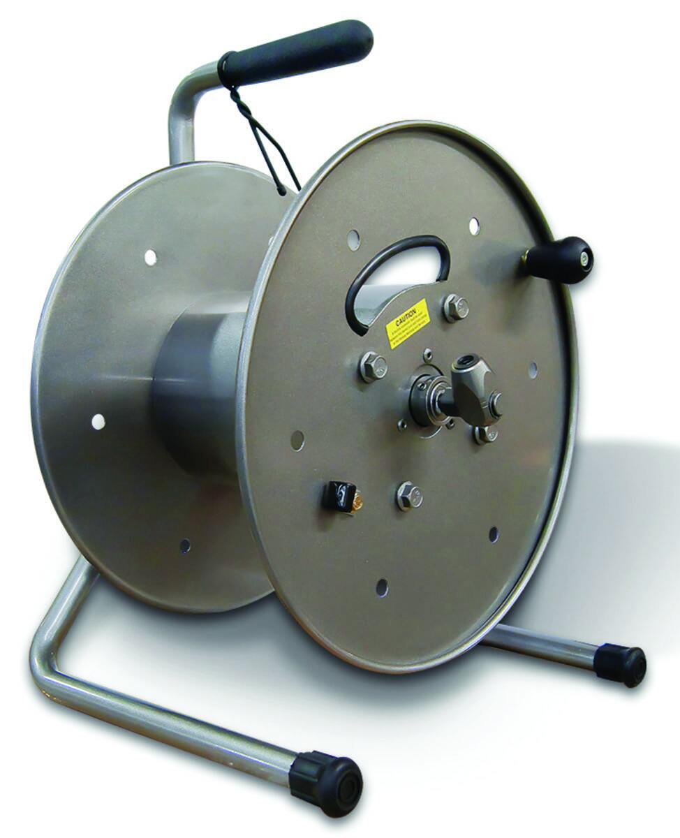 Hannay reels h16 10 11 portable mini jetter hose reel