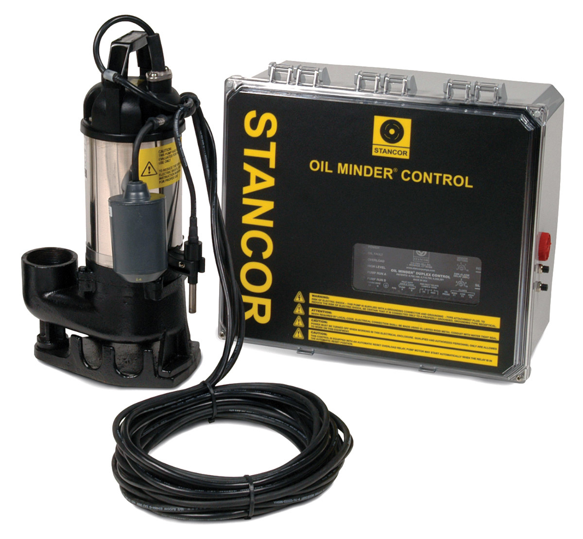 Industrial flow solutions stancor oil minder control and pump system