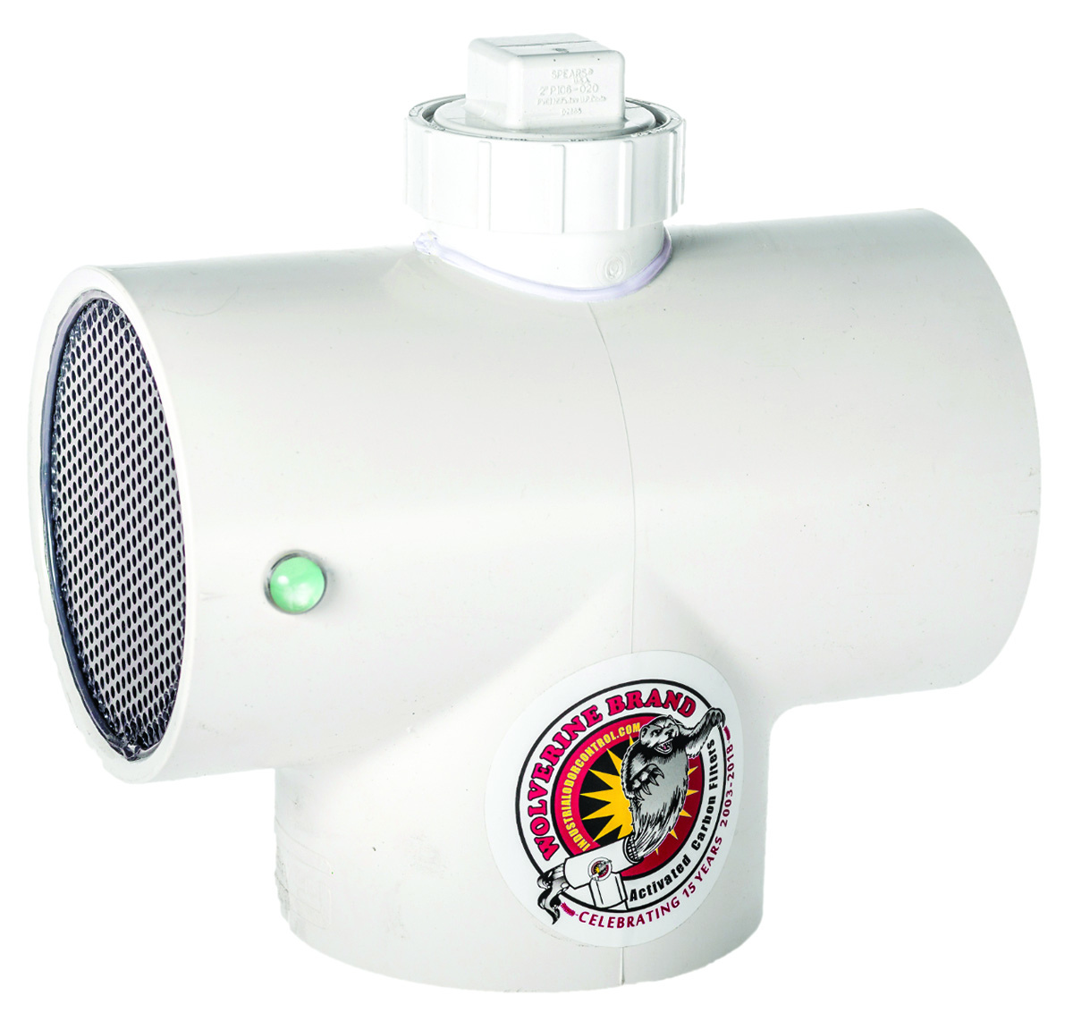 Industrial odor control hd heavy duty activated carbon septic vent odor filter