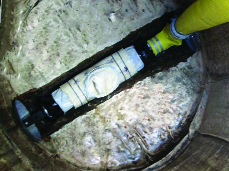 Perma-Liner engineered lateral connection repair