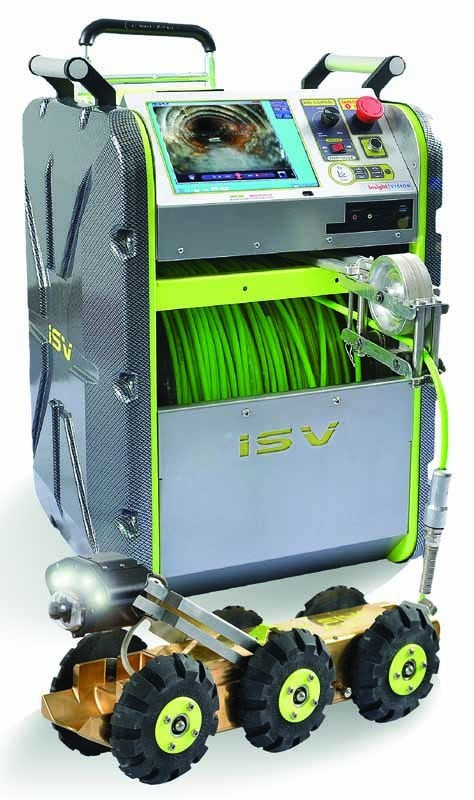 Drainline Inspection - Insight Vision Cameras IRIS Pan & Tilt