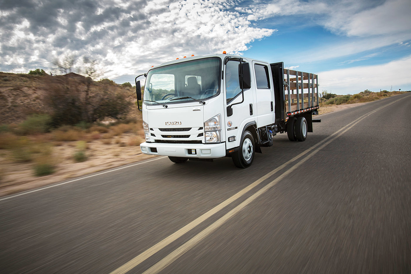 Isuzu Commercial Truck of America new model lineup and NRR Crew Cab